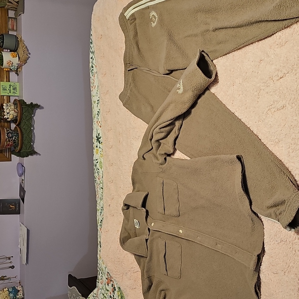 Pink Tan Jogging Outfit